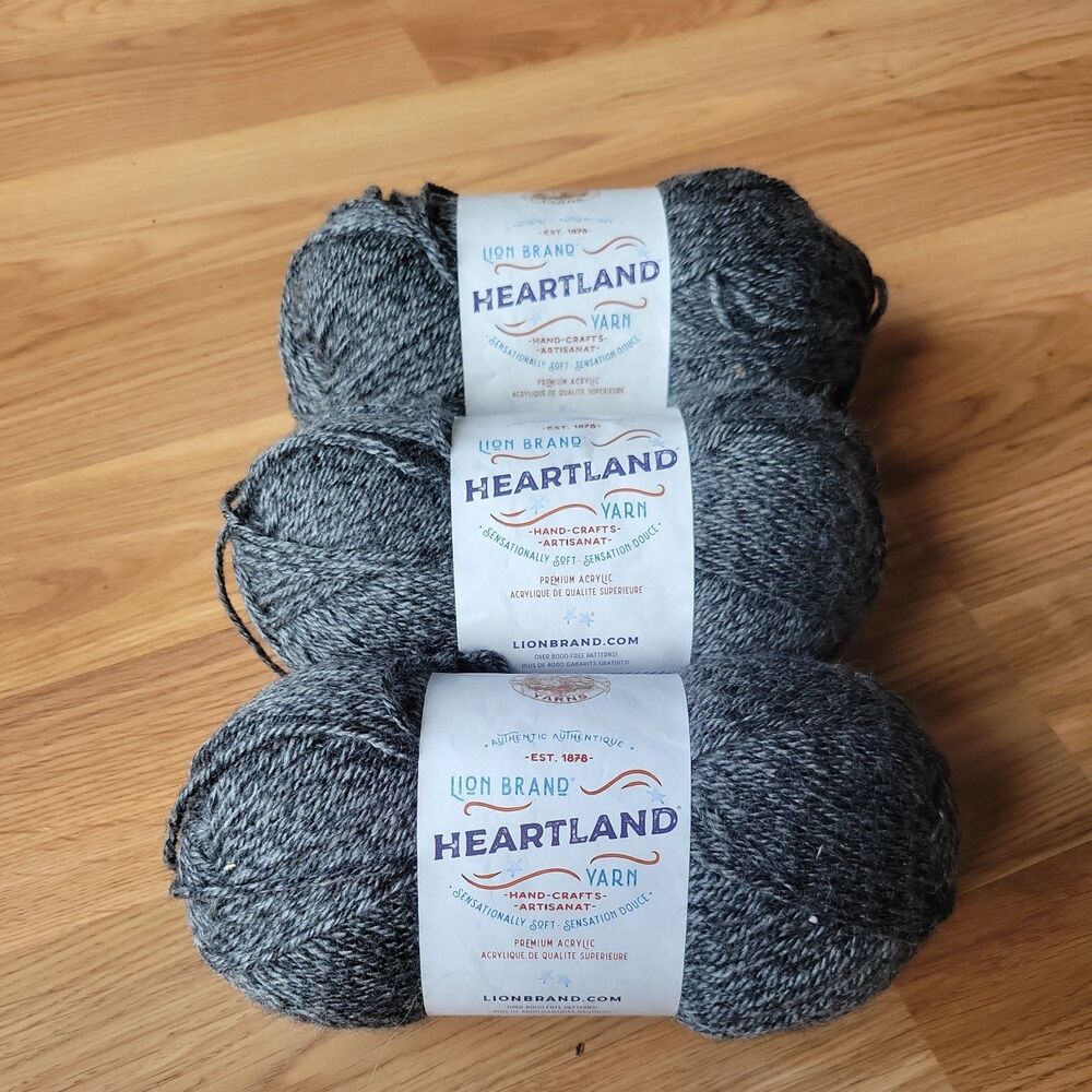 Lion Brand Heartland Yarn Great Smoky Mountains 149 Lot 638327 5oz 251yd